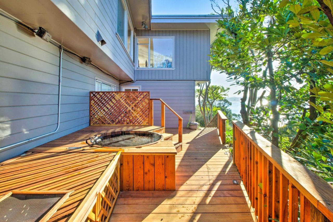 Luxury Studio With Hot Tub And San Francisco Bay Views 리치몬드 외부 사진
