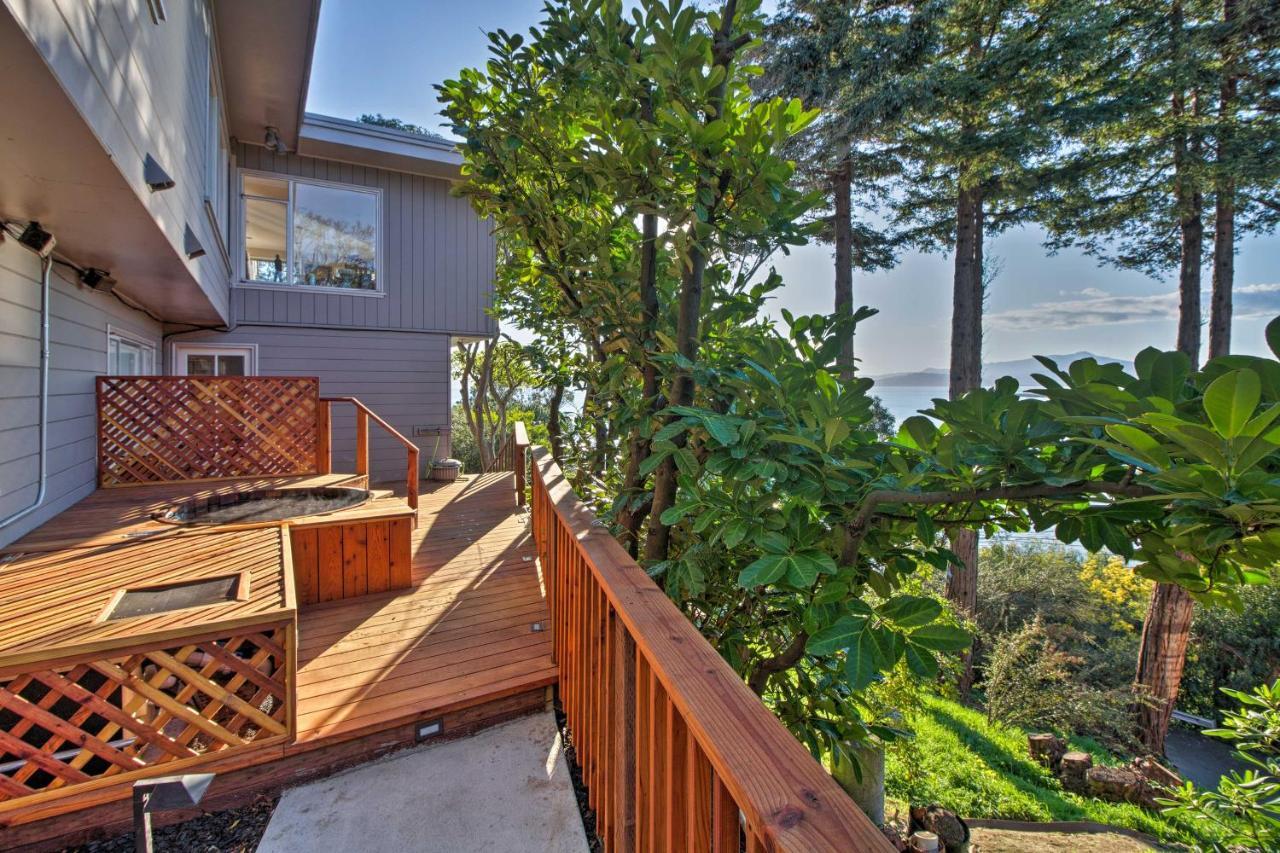 Luxury Studio With Hot Tub And San Francisco Bay Views 리치몬드 외부 사진